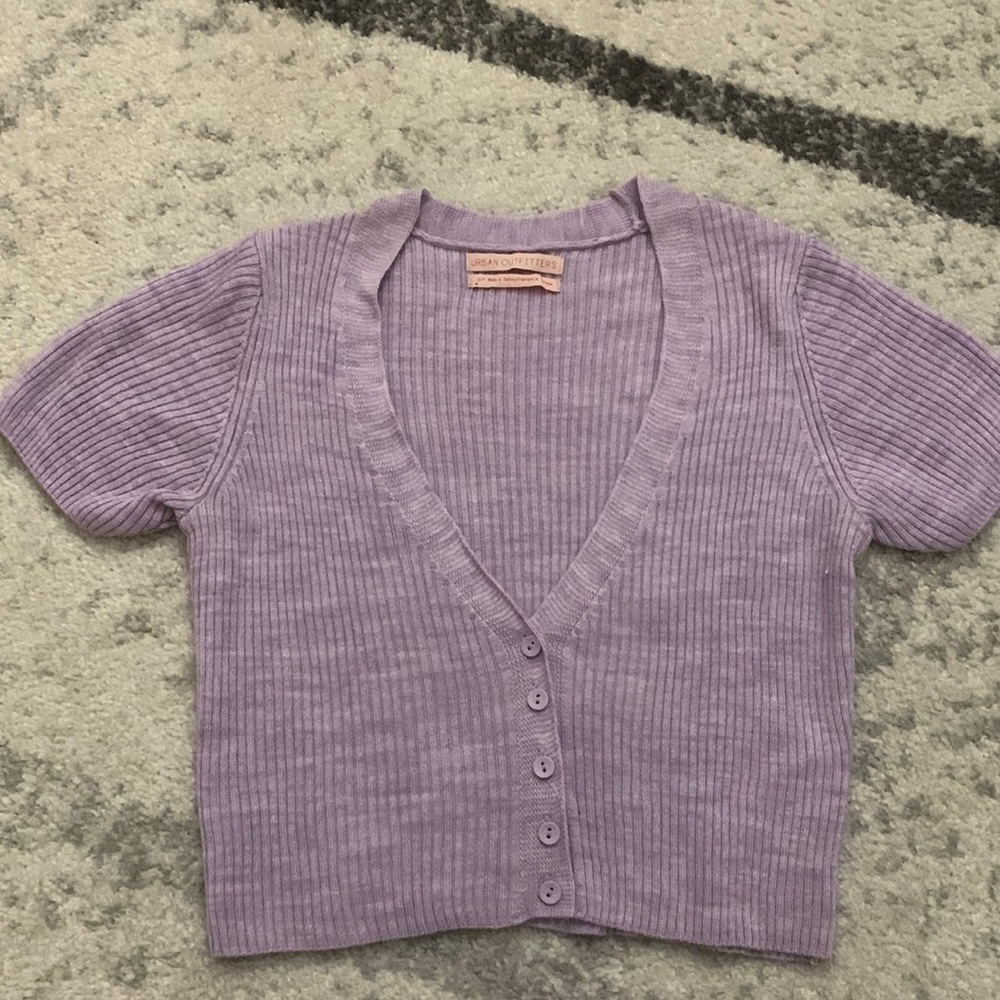Urban Outfitters lavender crop top